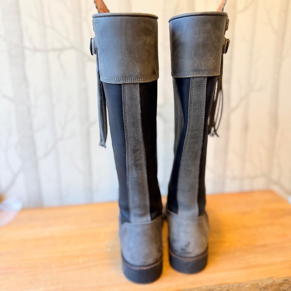 Penelope Chilvers Long Tassel Boots Slate  EU Size 37/ US 6 - Picture 4 of 10